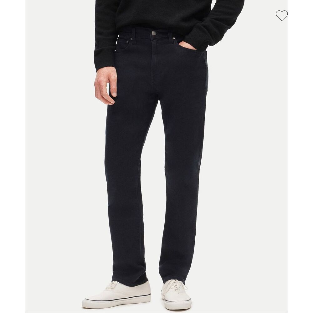 J. Crew 770™ Straight-fit stretch jean in deep lake wash NWT 33/34